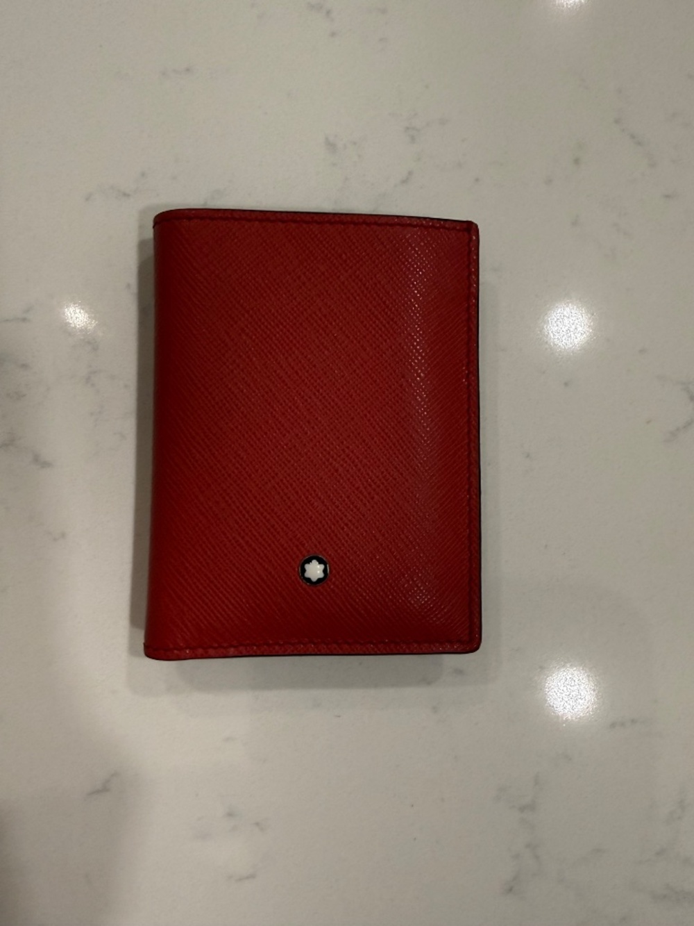 NEW Montblanc Wallet Sartorial Mini Wallet Red